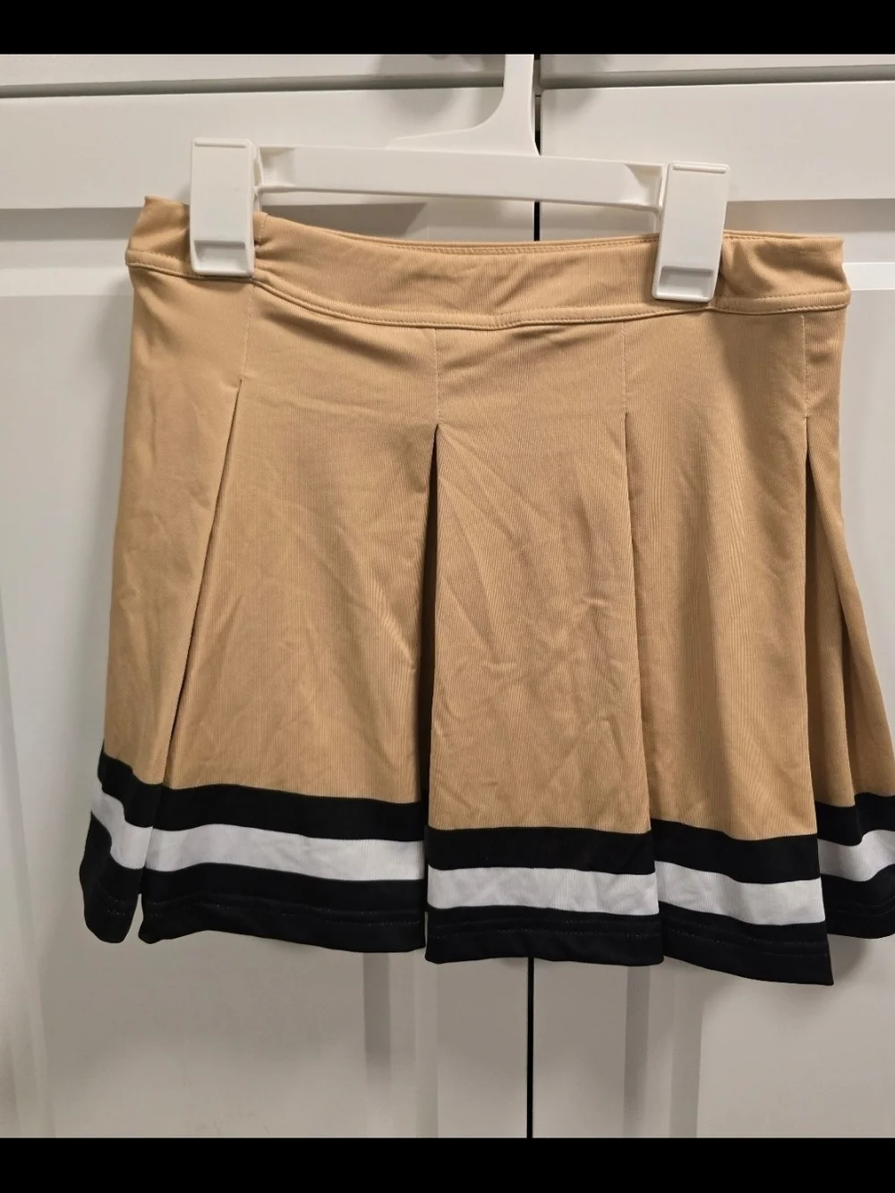 UCF Knights Girls Ashley 2 Piece Cheer Outfit Skirt Top Size XL Vive La Fete